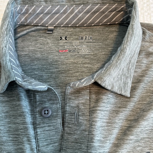 UNDER ARMOUR Mens Small Golf Performance Polo - Picture 2 of 2